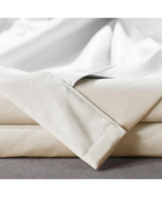 Diva Cream Signature Plush Velvet Hotel Blackout Curtain