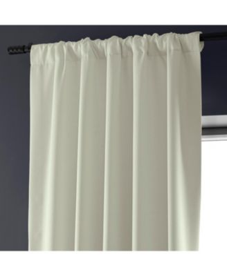 Faux Linen Hotel Blackout Curtain