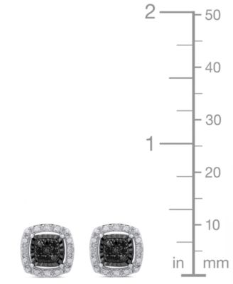 2-Piece Diamond Earrings and Pendant Necklace Set (1/4 ct. t.w.) in Sterling Silver