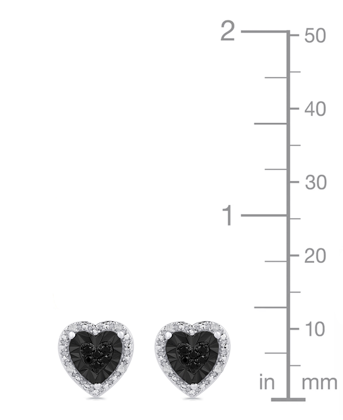 Marsala 2-Piece Diamond Earring and Pendant Necklace Set (1/4 ct. t.w.) Sterling Silver