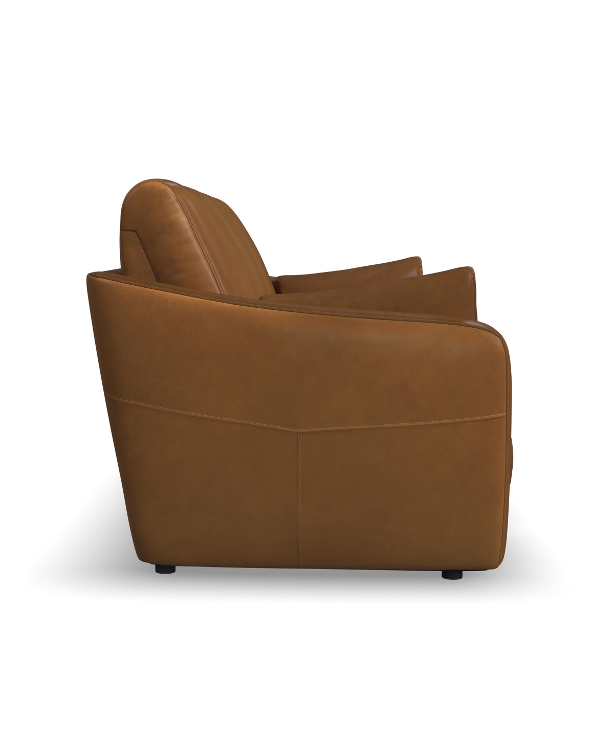 Flexsteel 86" Leather Brinley Power Inclining Sofa