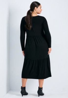 Women's Nylah Tiered Knit Dress