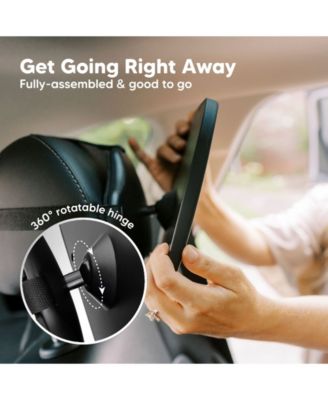 Baby Car Mirror, Large Shatterproof Baby Mirror for Car Seat Rear Facing, Baby Carseat Mirror for Infant