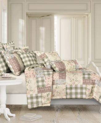 Eloise Patchwork 3-Pc. Comforter Set, Full/Queen