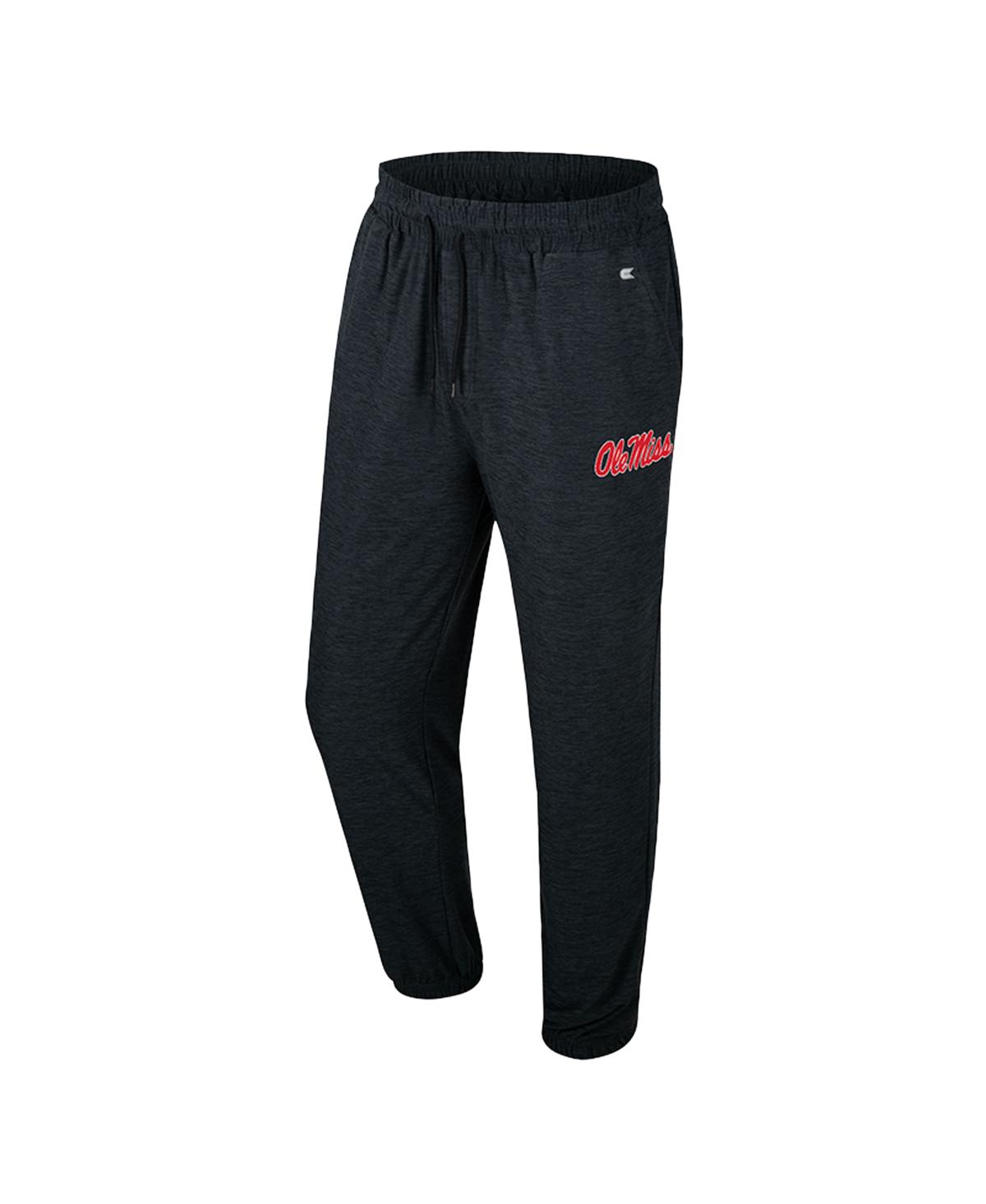 Colosseum Men's Black Ole Miss Rebels Revolution Jogger Pants