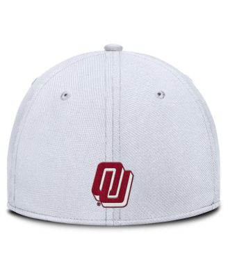 Men's White Oklahoma Sooners Rise Academic Dri-FIT Flex Hat