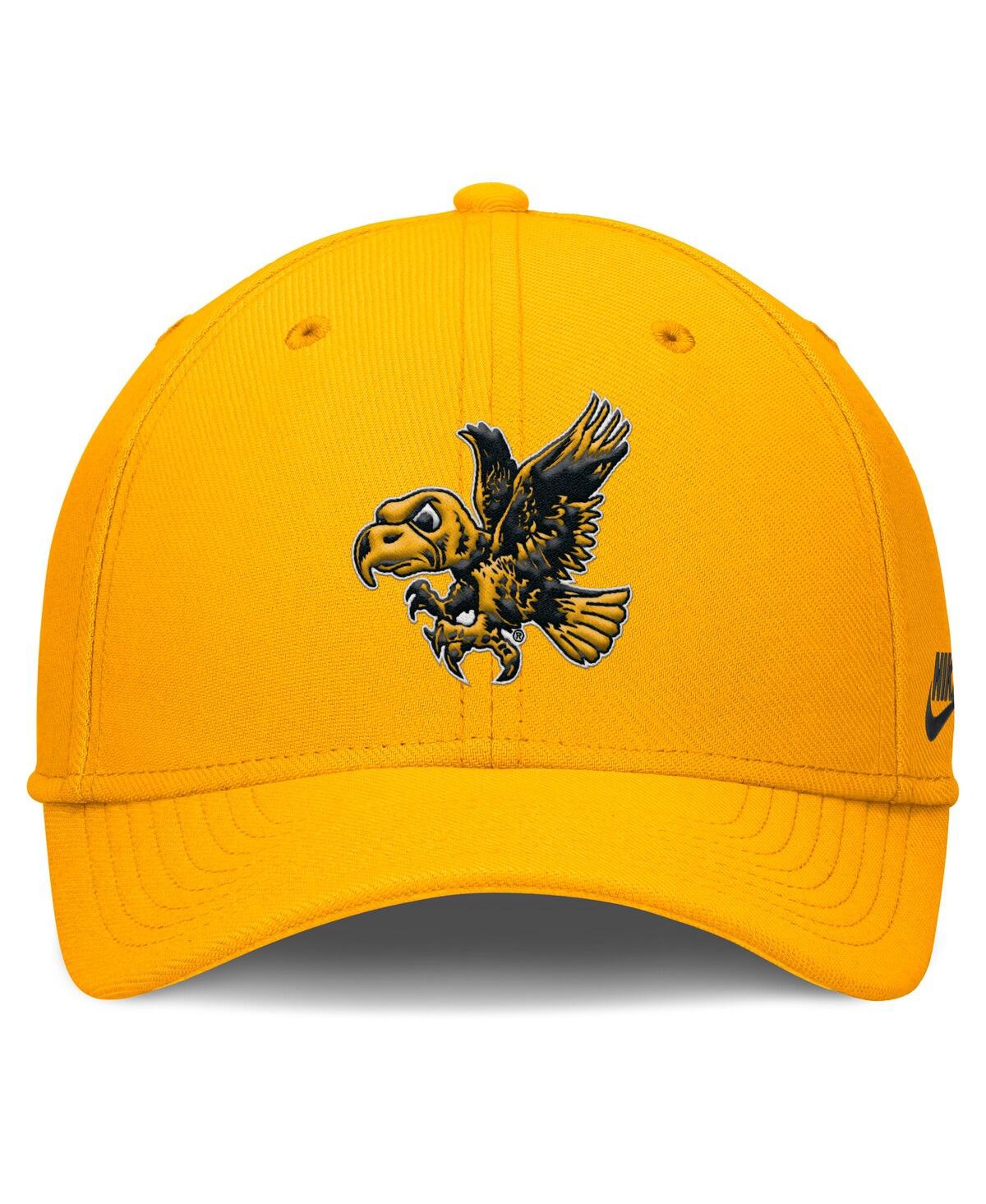 Nike Men's Gold Iowa Hawkeyes Rise Academic Dri-fit Flex Hat