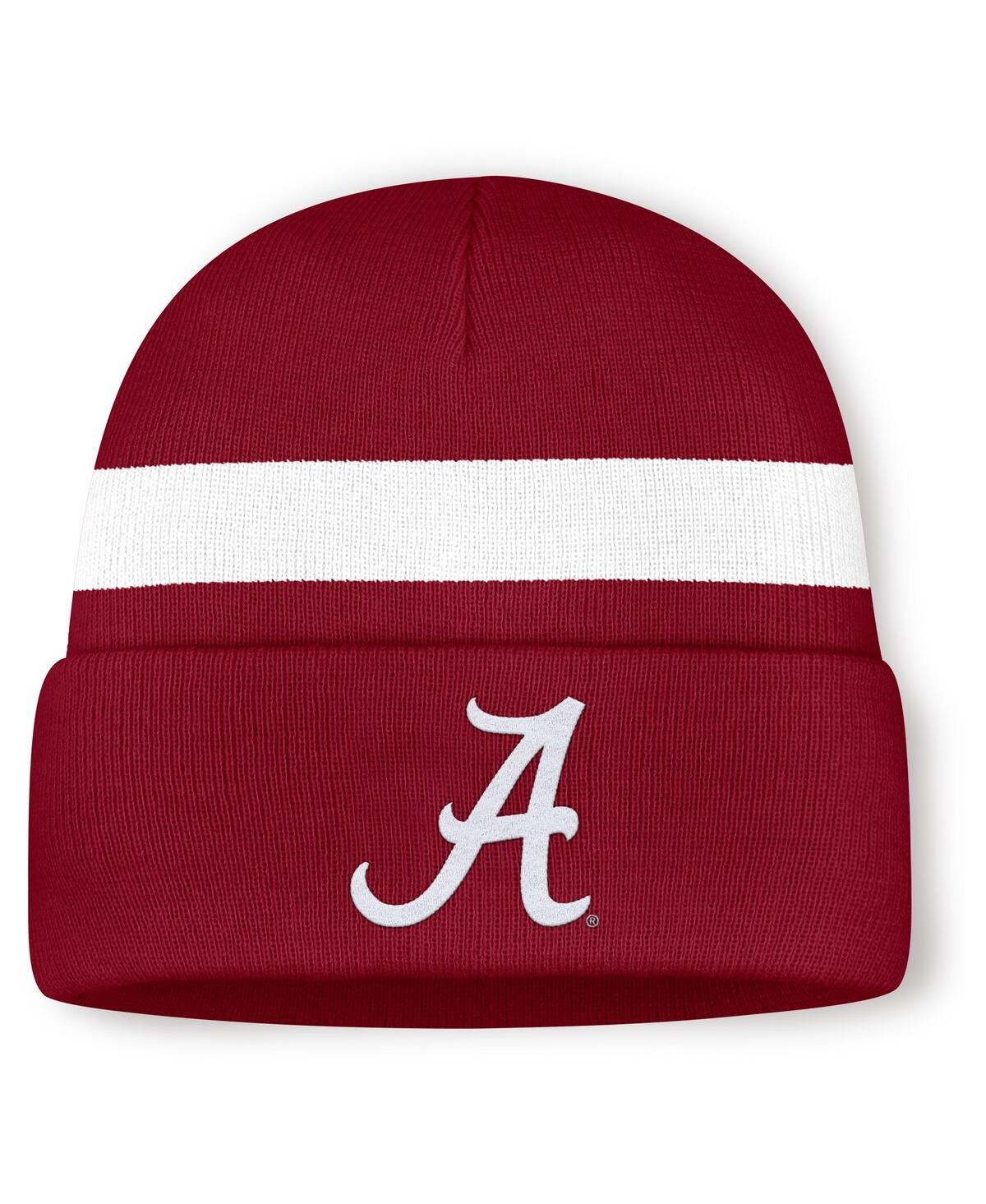 Nike Men's Crimson Alabama Crimson Tide Utility Campus Cuffed Knit Hat