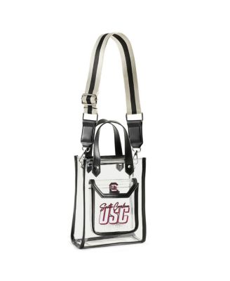 South Carolina Gamecocks Clear Stadium Coin Pouch with Crossbody Purse