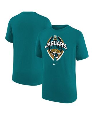 Nike - Big Boys and Girls Teal Jacksonville Jaguars Icon Legend T-Shirt