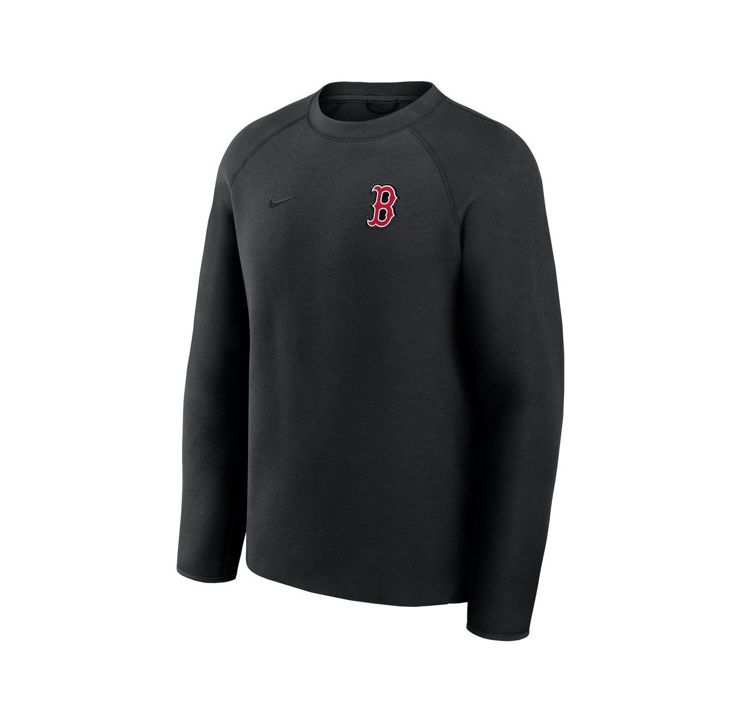 Men's Black Boston Red Sox Tech Fleece Raglan Sweatshirt