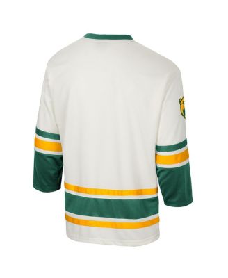 Men's Cream Baylor Bears Puck Proud Fashion Hockey Jersey