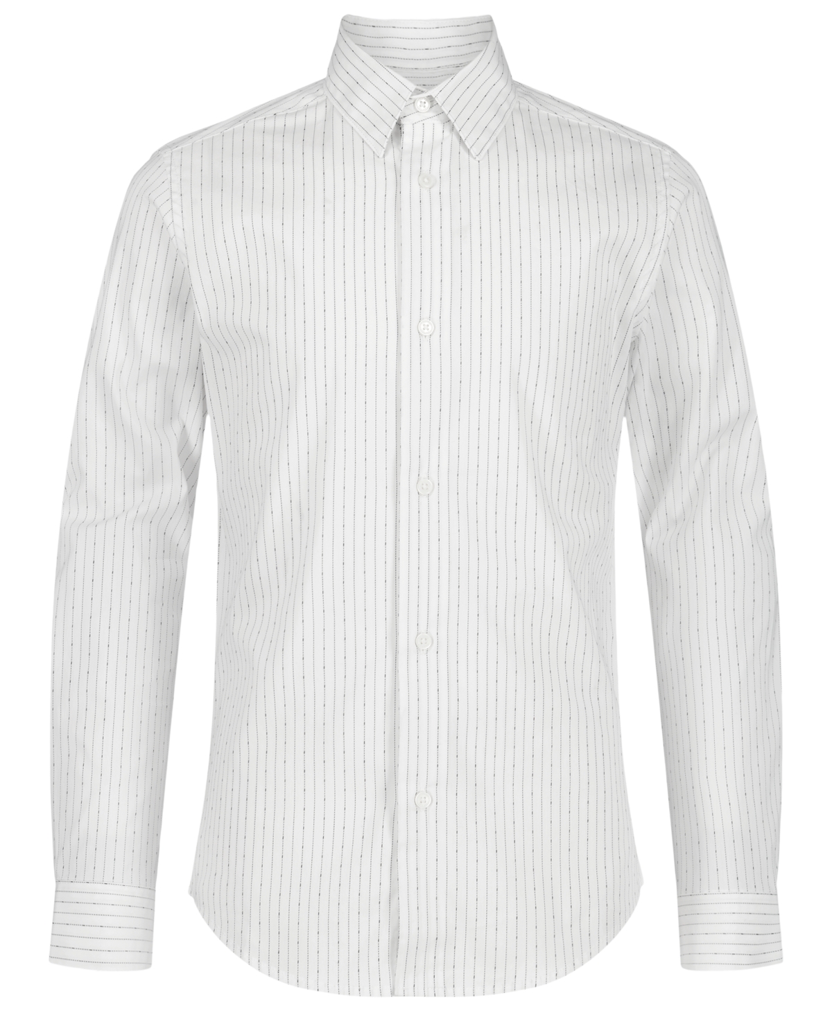 Calvin Klein Boys 8-20 Long-Sleeve Dobby Stripe Shirt