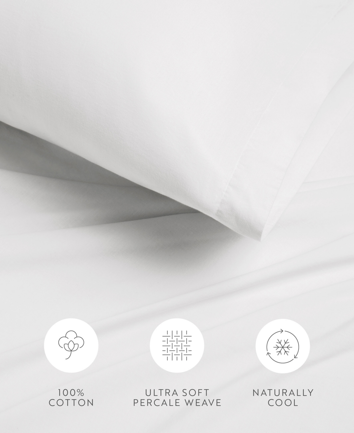 Ienjoy Home Ultra Soft 160-thread Count Cotton 4-p.c. Sheets Set, Full In White