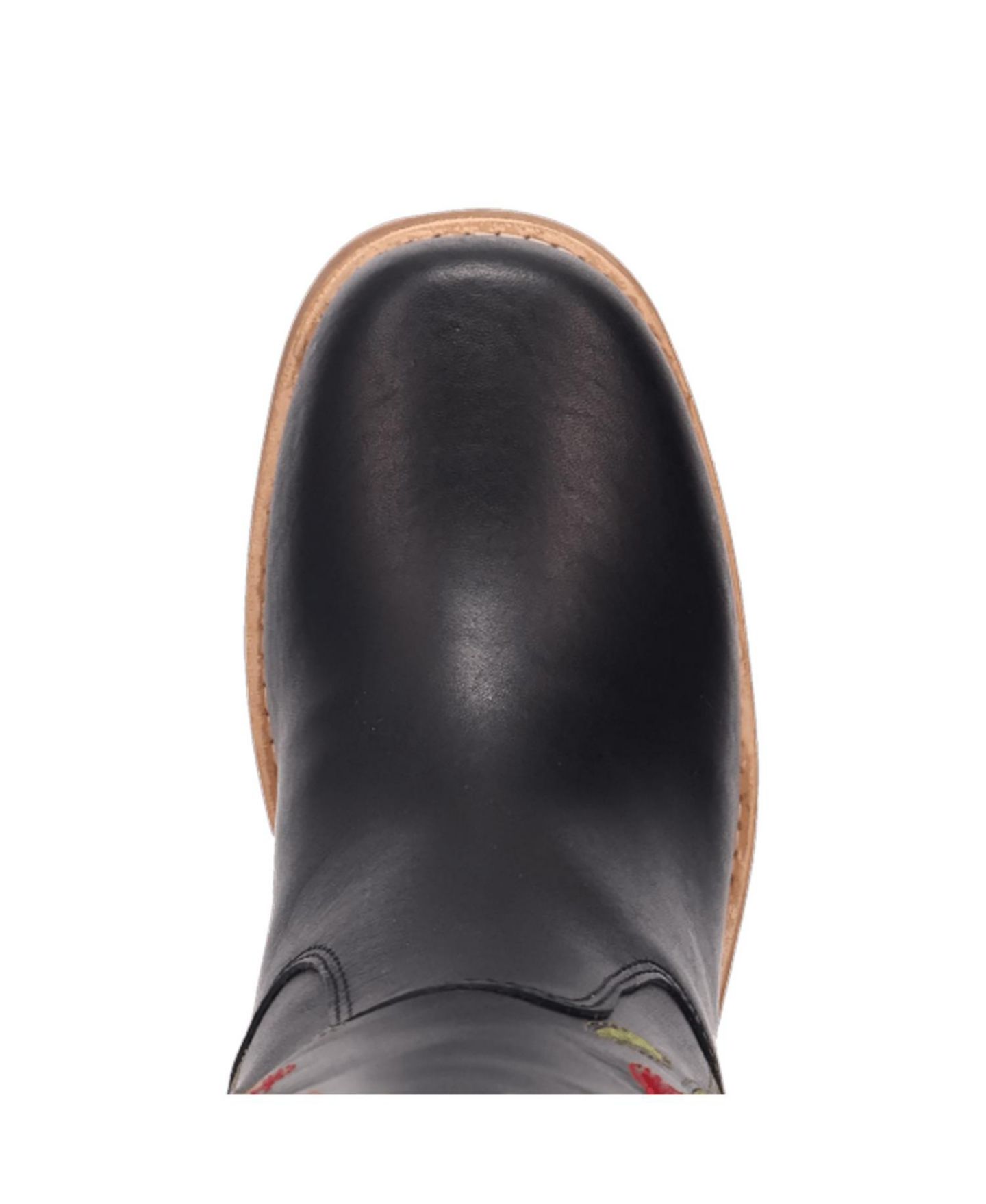 Женские ботинки Dingo Bloom Leather Boot, цвет: Чёрный — фото 6