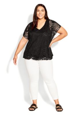 Women's Elora Burnout Top