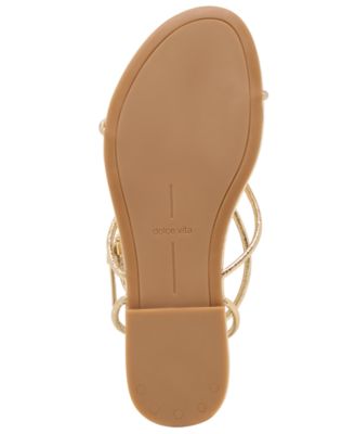 Women's Kenley Embellished Strappy Flat Sandals