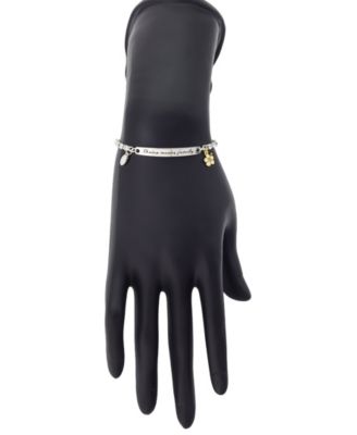 Lilo and Stitch "Ohana" Crystal Adjustable Bolo Bracelet