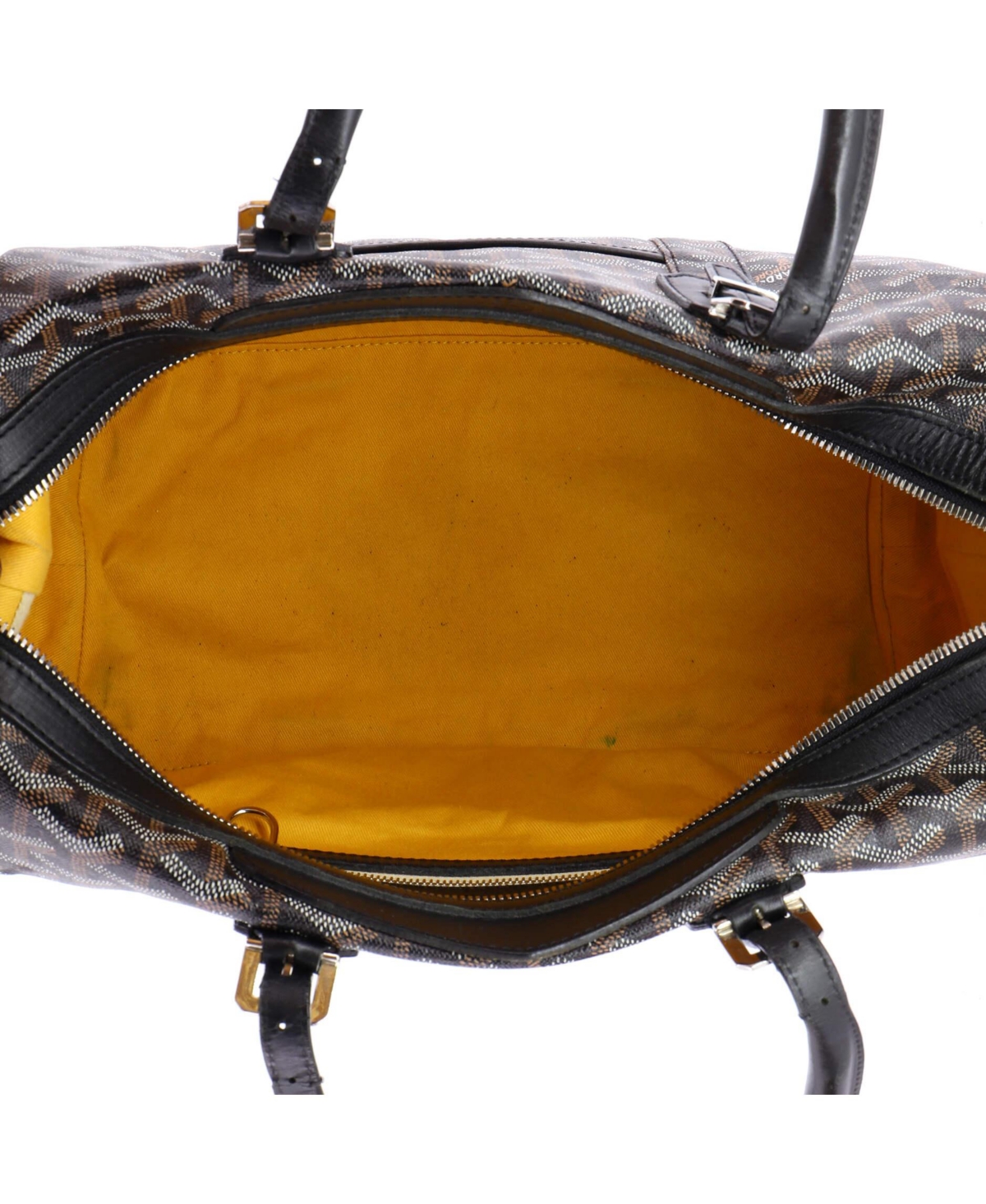 Pre-Owned Goyard 30 Boeing Travel Bag Coated Canvas