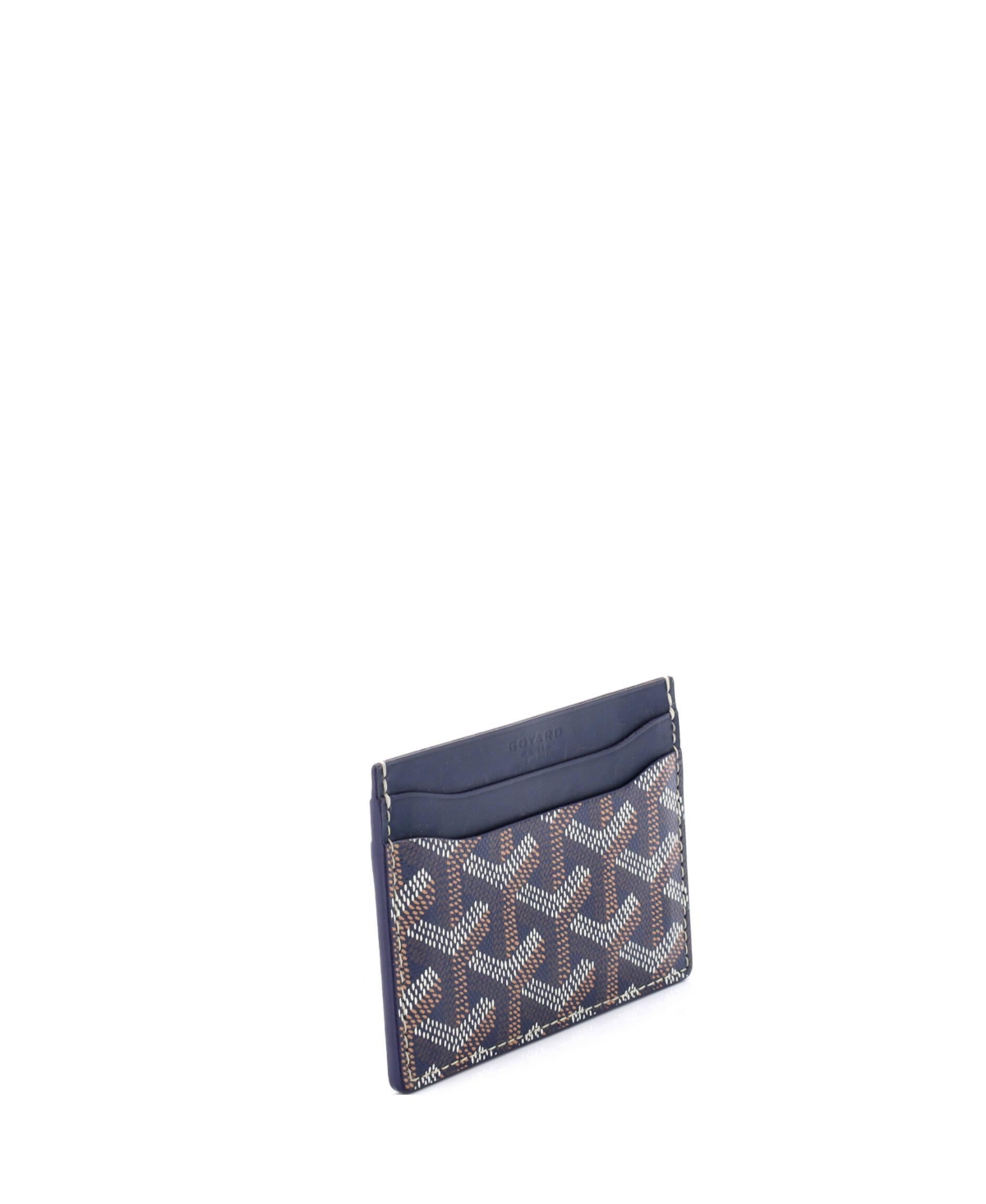 Pre-Owned Goyard Saint Sulpice Card Holder Coated Canvas