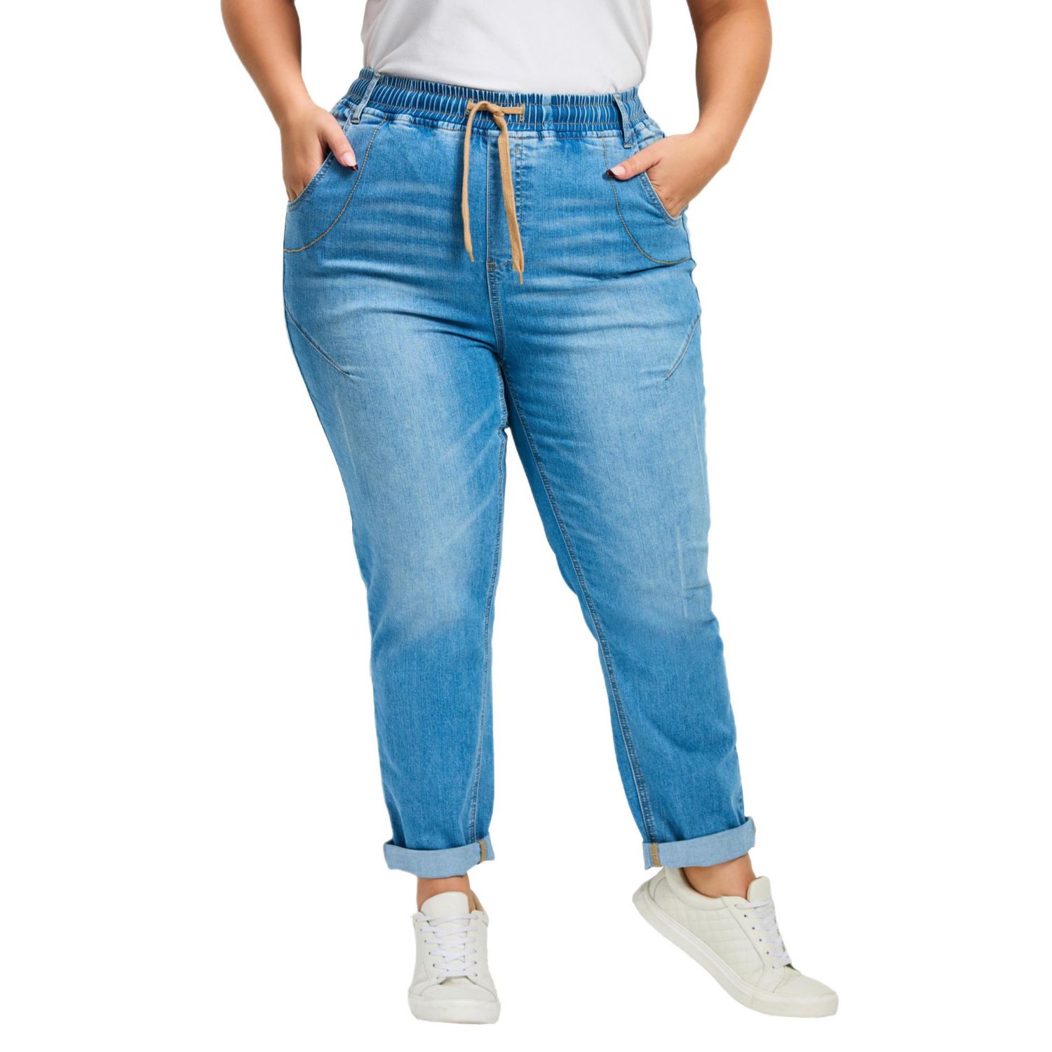 Women's Plus Size Taliah Denim Jogger