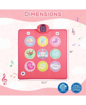 Fun Dance Mat for Kids Dance Pad Game Toy