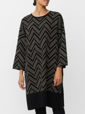 Women's MaNuska3/4 Sleeve Loose Fit Midi Dress