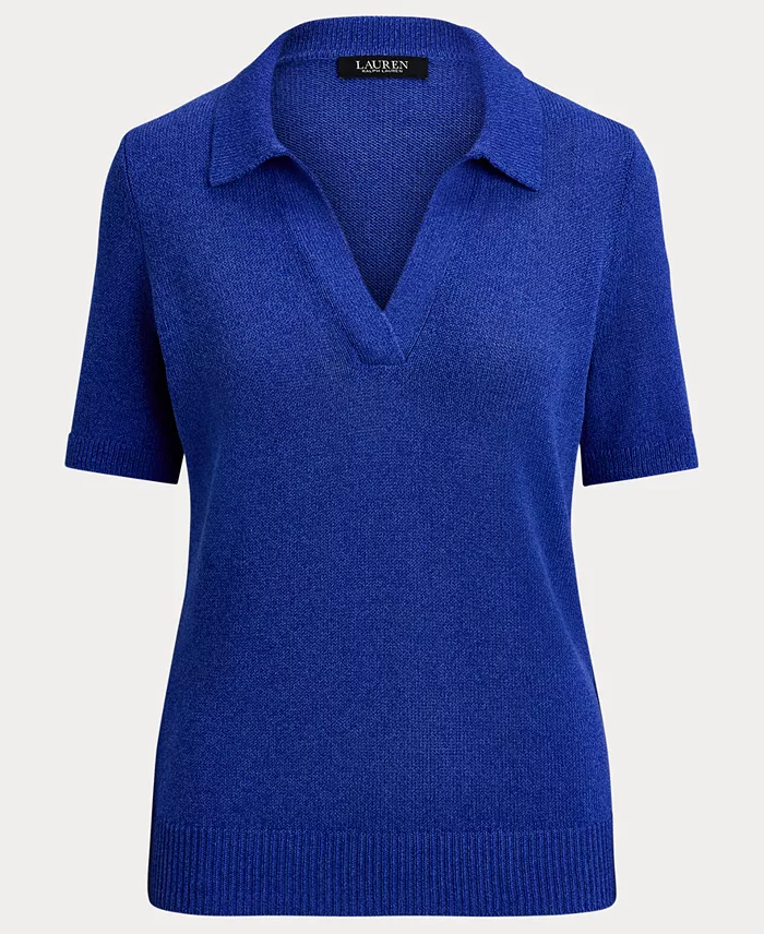 Women's Short-Sleeve Sweater - thumbnail 10