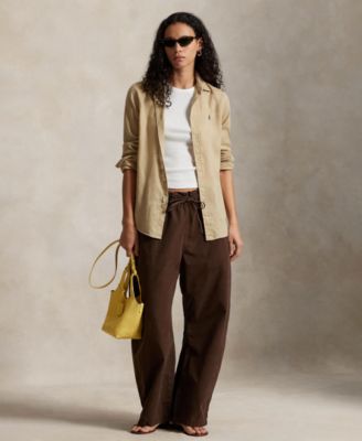 Women's Classic-Fit Linen Shirt