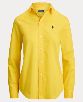 Women's Classic-Fit Cotton Twill Shirt