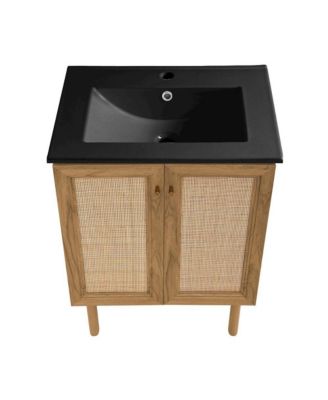 Classe 24" MDF Freestanding Bathroom Vanity with Sink Top
