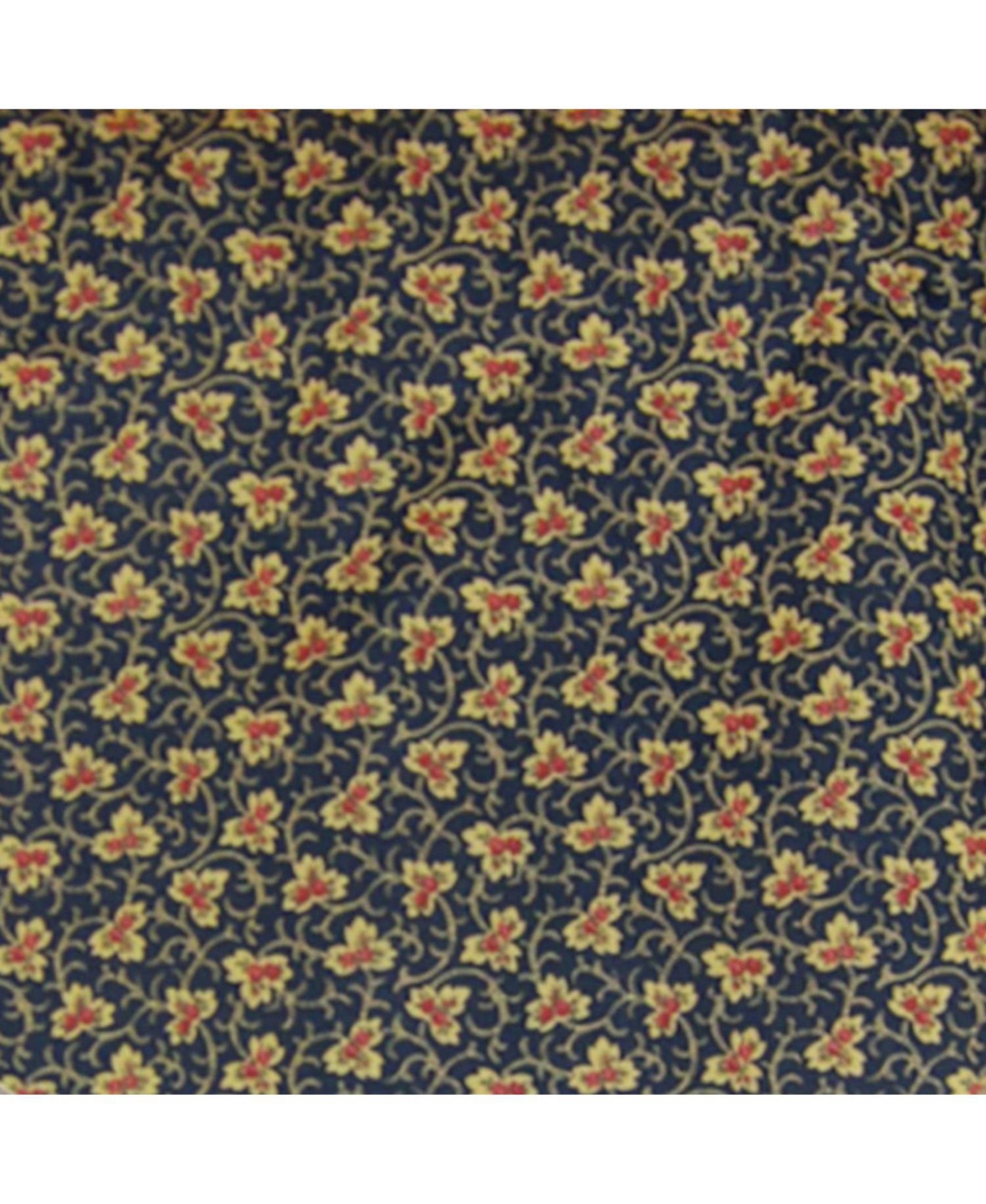 Rlf Home Fenia Cornice 100% Cotton with Fully Lined 3" Rod Pocket Valnance for Windows 50" x 17" Blue