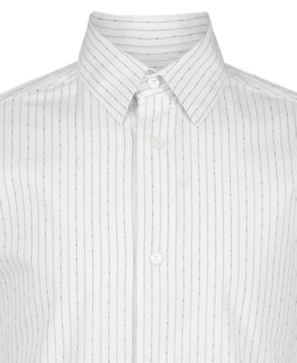 Boys' 8-20 Long-Sleeve Dobby Stripe Shirt