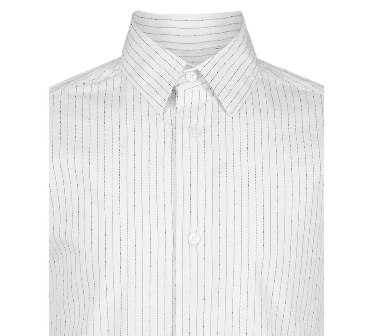 Calvin Klein Boys 8-20 Long-sleeve Dobby Stripe Shirt In White