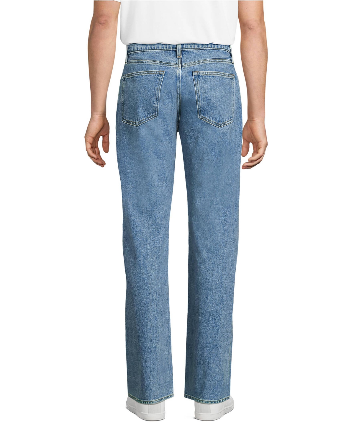 Lands' End Men's Stretch Comfort Waist Athletic Fit Jean