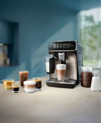 3300 Series Fully Automatic Espresso Machine with LatteGo Milk Frother