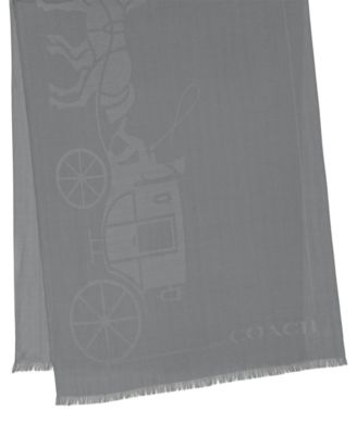 Women's Jumbo Horse and Carriage Oversized Scarf
