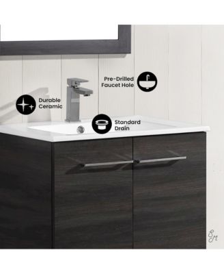 Annecy 24" Freestanding Bathroom Vanity with Sink Top