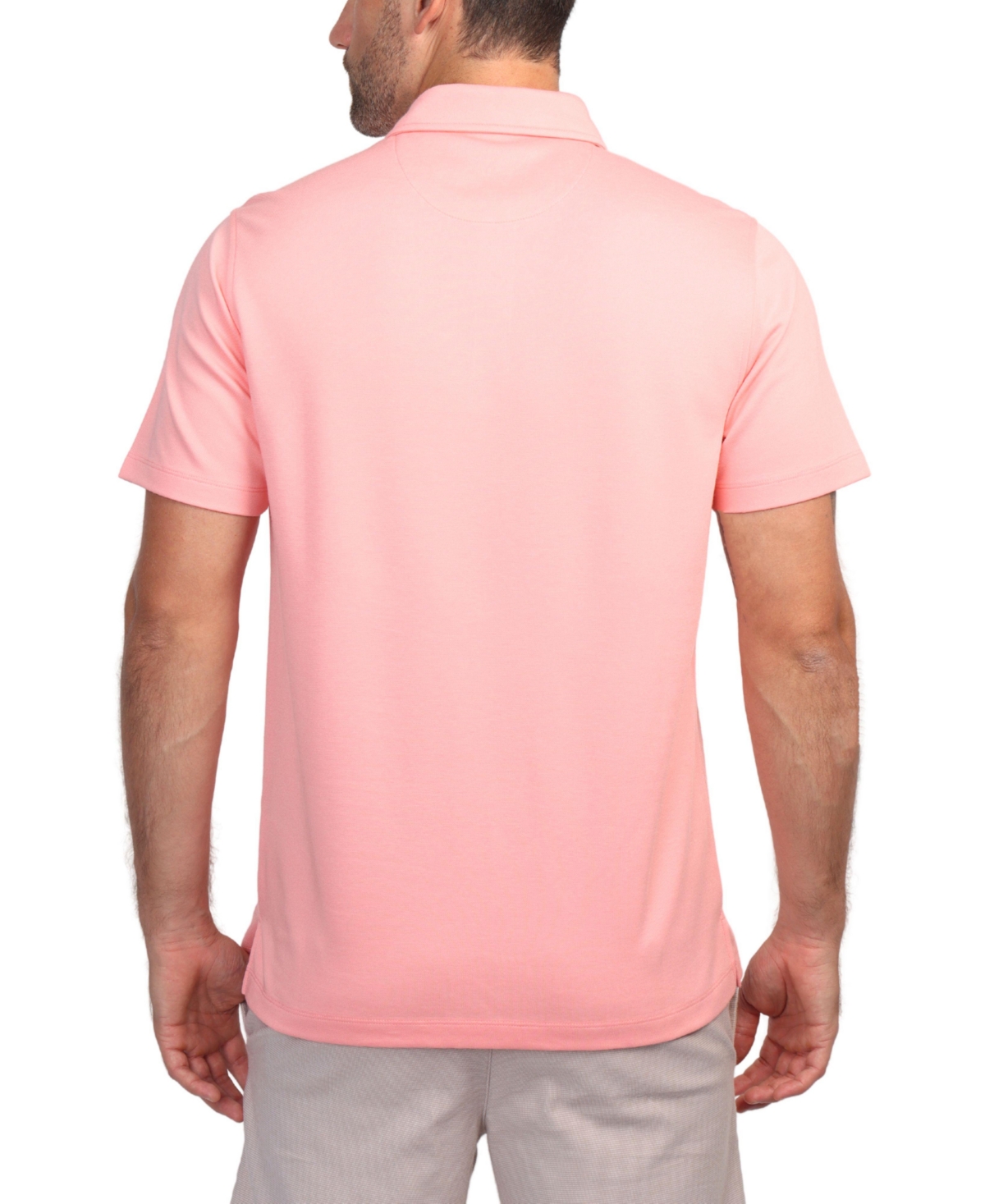 Tailorbyrd Men's Solid Modal Polo