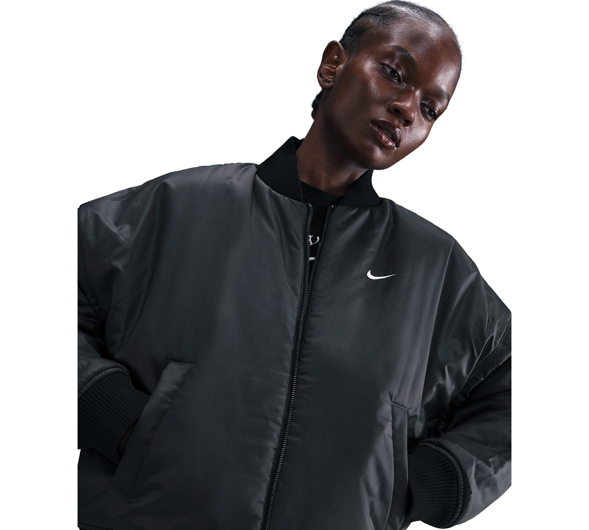 Nike Women's Sportswear Therma-Fit Reversible Bomber Jacket