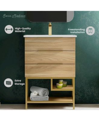 Carre 24" Freestanding Bathroom Vanity