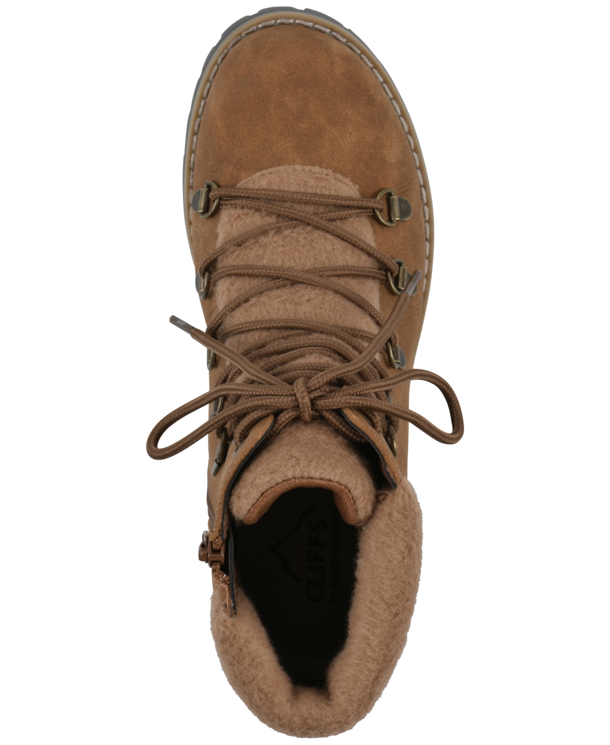 Cliffs By White Mountain Women's Pioneer Lace-up Booties In Brown