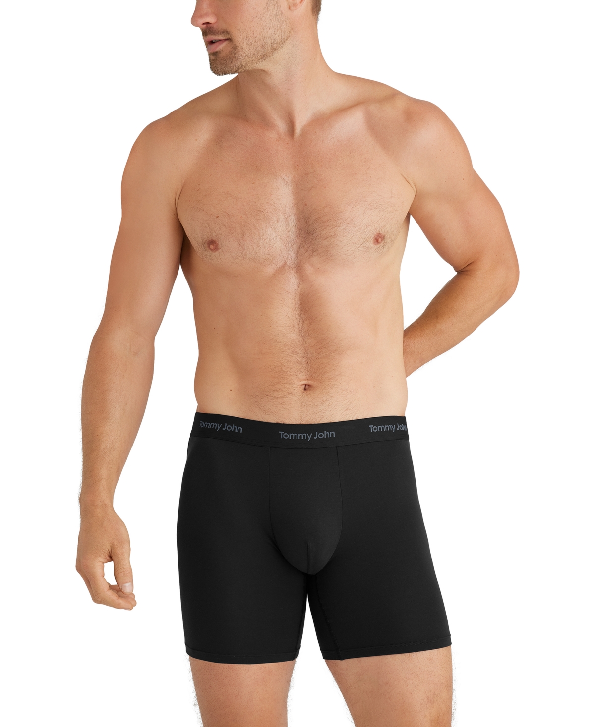 Tommy John Men's 3-Pack Tagless Boxer Briefs
