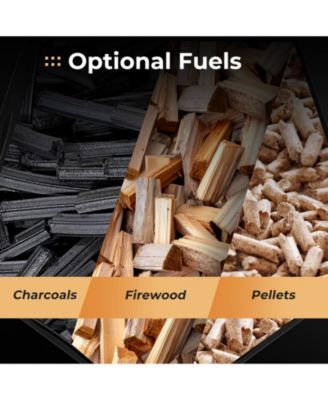 19 Inches Collapsible Portable Plug Fire Pit with Storage Bag