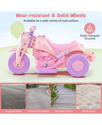 6V Kids Electric Ride on Motorcycle with Bubble Maker and Music