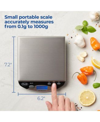 AMW-1000 COMPACT DIGITAL BENCH SCALE, 1KG X 0.1G