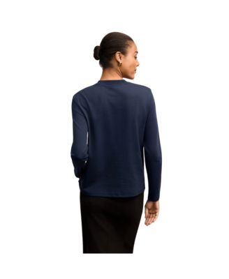 Women's Raquel Long-Sleeve Tee - Organic Pima Cotton