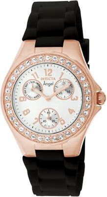 Women's 1645 Angel Quartz Multifunction White Dial Watch