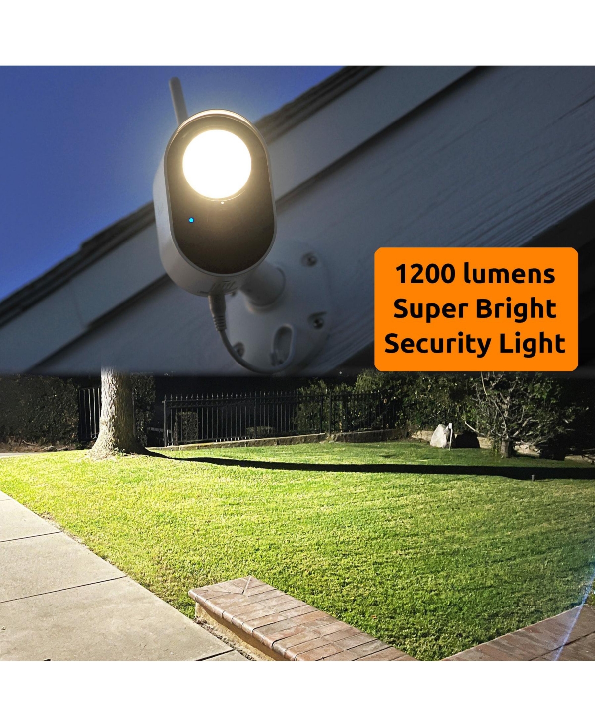 Toucan Security Floodlight Camera -Pack No Subscription Required