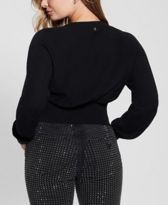 Women's Posa Long-Sleeve Bling Cuff Sweater